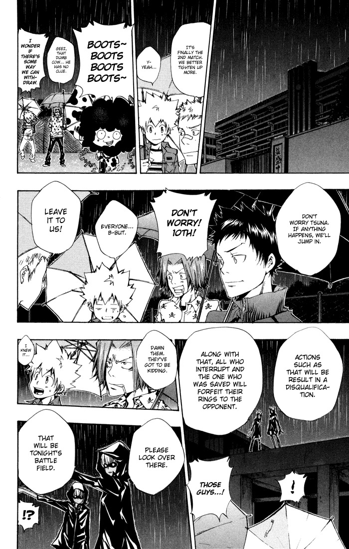 Kateikyoushi Hitman Reborn! Chapter 96 page 18 - Chapter 96: The Whereabouts of the Ring of the Sun