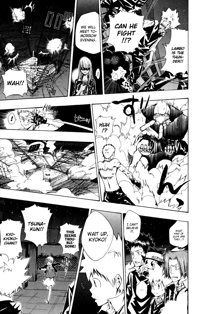 Kateikyoushi Hitman Reborn! Chapter 96 page 7 - Chapter 96: The Whereabouts of the Ring of the Sun