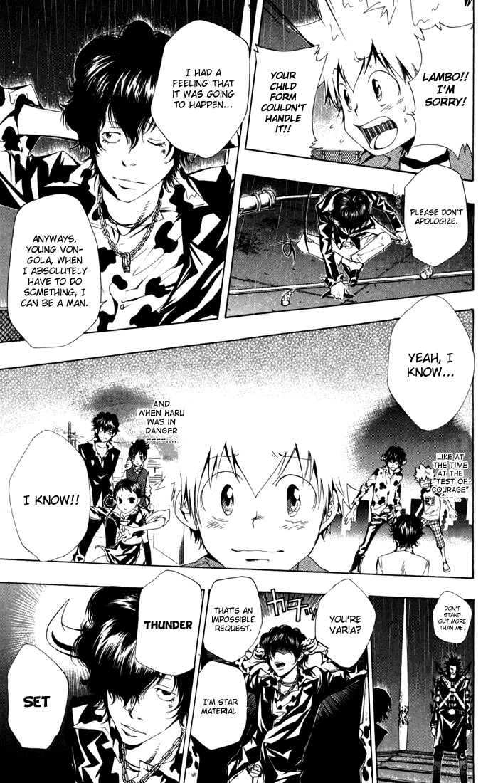 Kateikyoushi Hitman Reborn! Chapter 97 page 13 - Chapter 97: Lambo vs. Leviathan