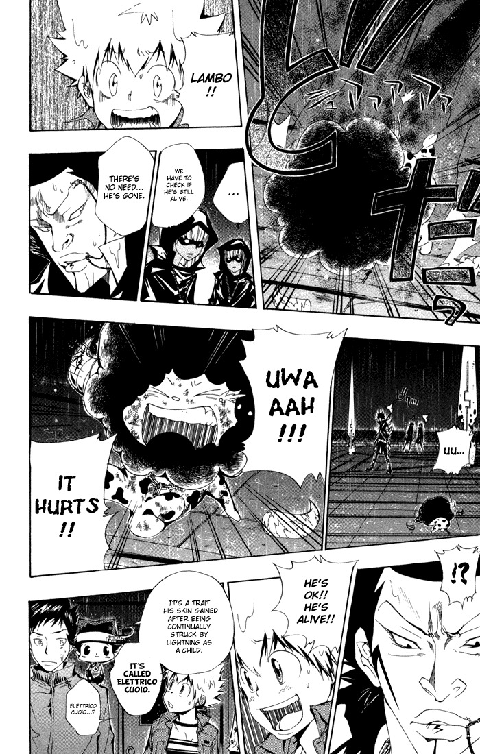 Kateikyoushi Hitman Reborn! Chapter 97 page 8 - Chapter 97: Lambo vs. Leviathan