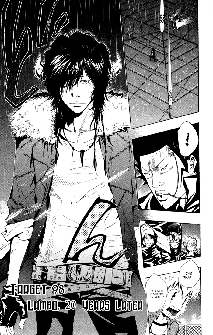 Kateikyoushi Hitman Reborn! Chapter 98 page 1 - Chapter 98: Lambo, 20 Years Later