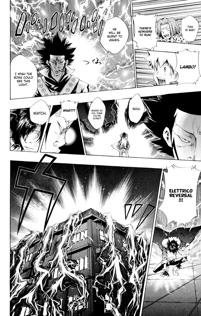 Kateikyoushi Hitman Reborn! Chapter 98 page 6 - Chapter 98: Lambo, 20 Years Later