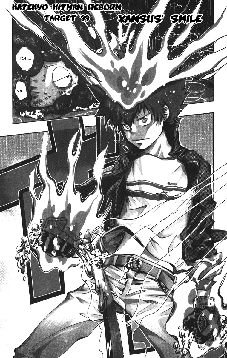 Kateikyoushi Hitman Reborn! Chapter 99 page 1 - Chapter 99: Xansus Smile