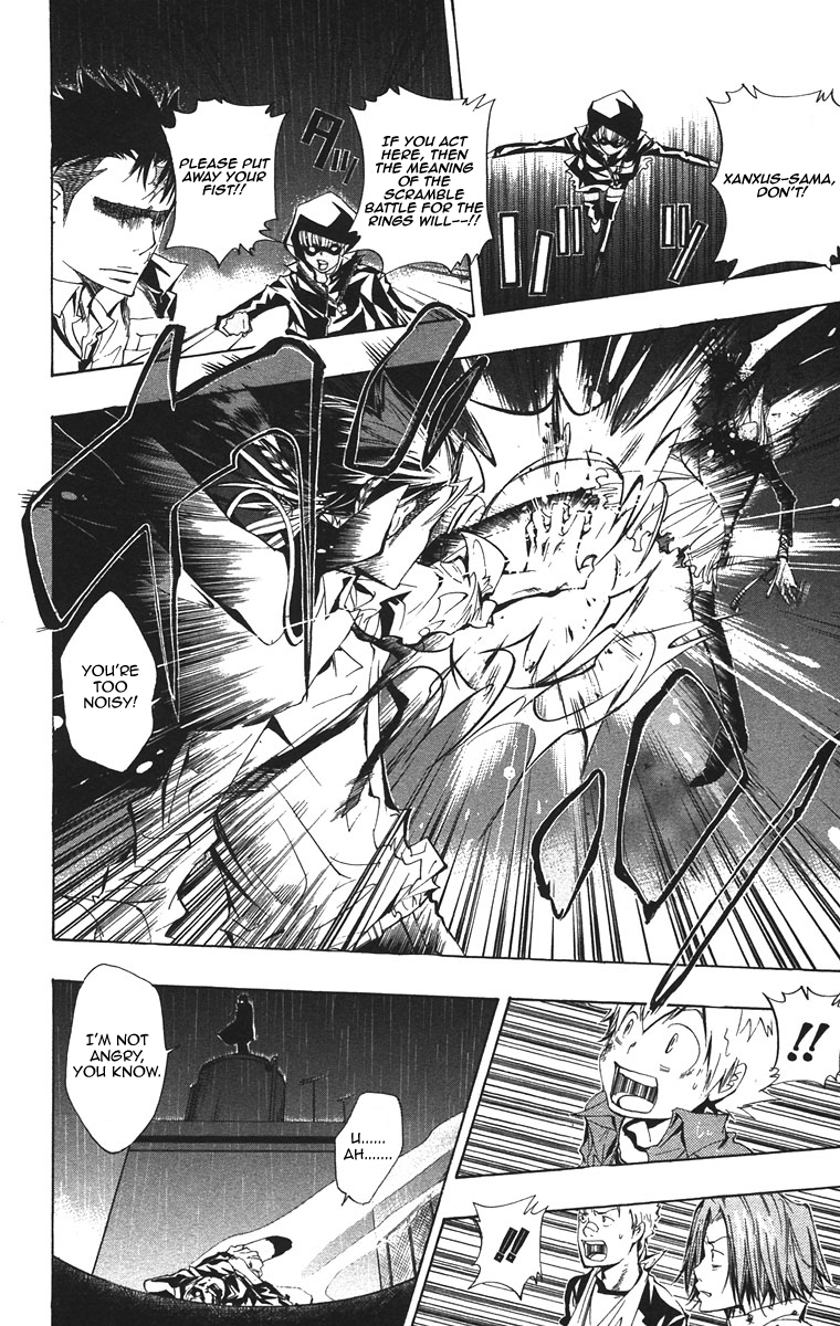 Kateikyoushi Hitman Reborn! Chapter 99 page 11 - Chapter 99: Xansus Smile