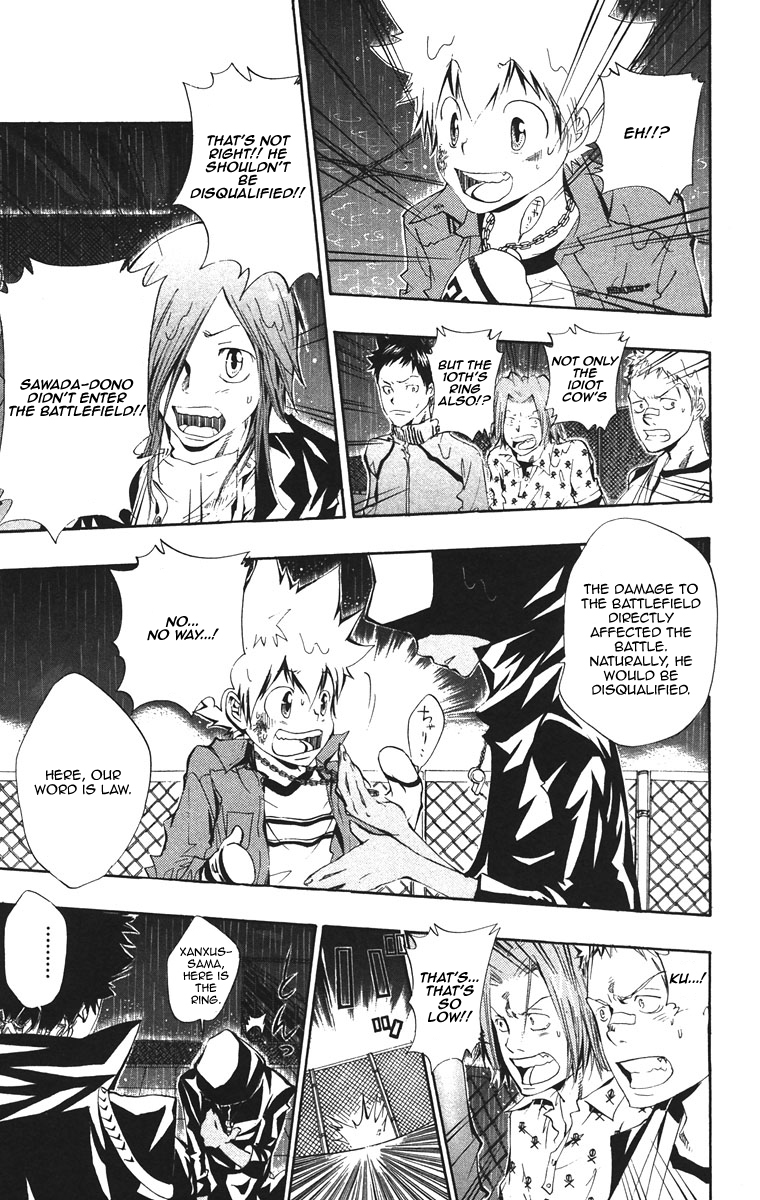 Kateikyoushi Hitman Reborn! Chapter 99 page 14 - Chapter 99: Xansus Smile