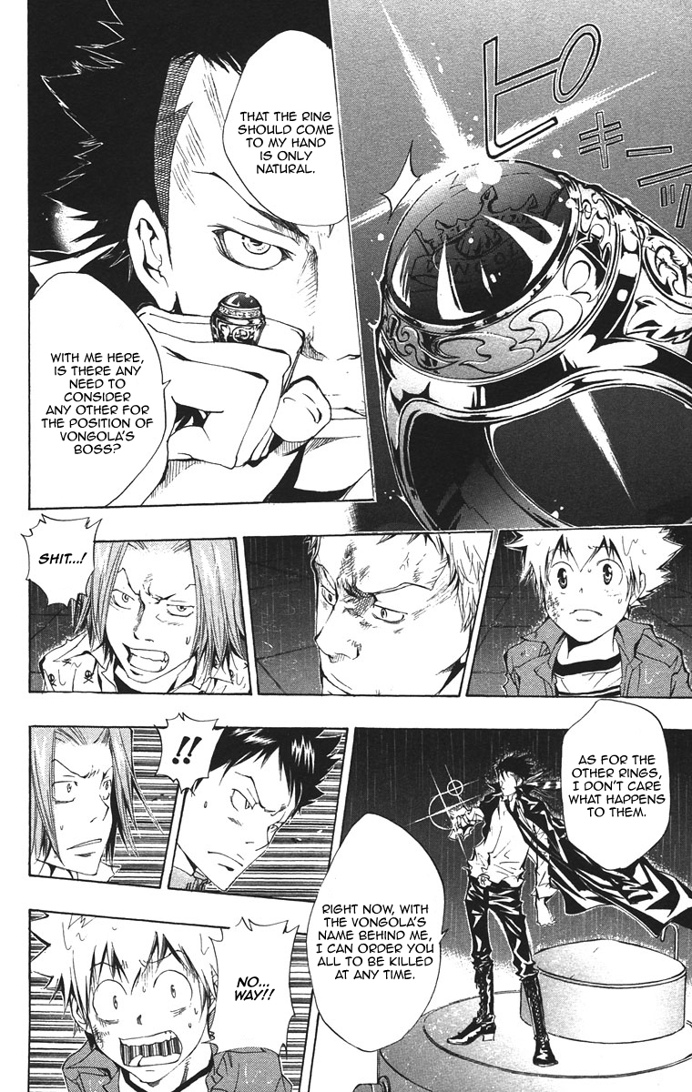 Kateikyoushi Hitman Reborn! Chapter 99 page 15 - Chapter 99: Xansus Smile