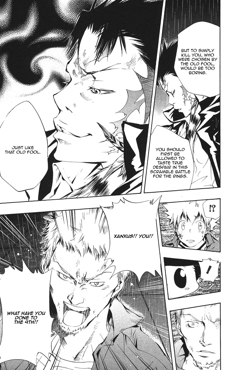 Kateikyoushi Hitman Reborn! Chapter 99 page 16 - Chapter 99: Xansus Smile