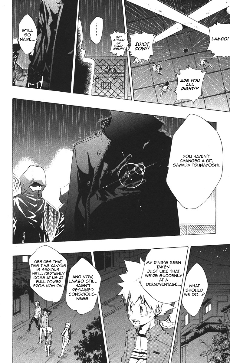 Kateikyoushi Hitman Reborn! Chapter 99 page 21 - Chapter 99: Xansus Smile