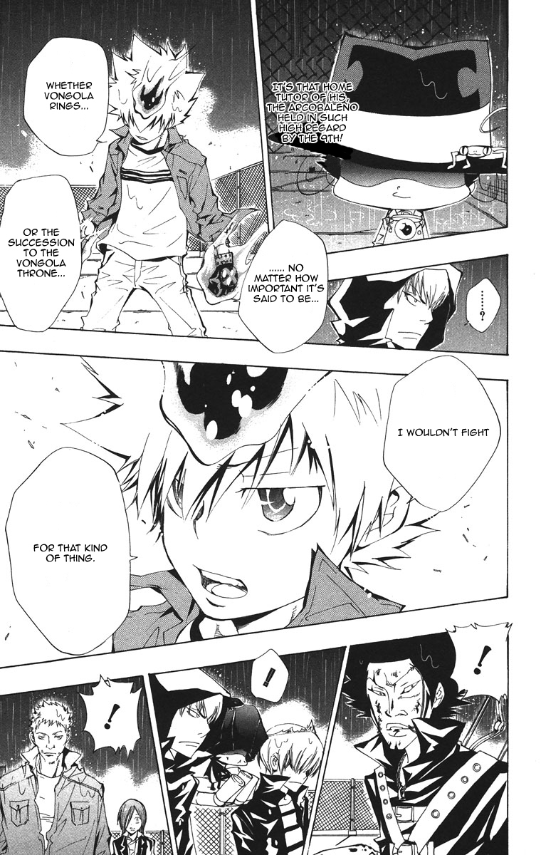 Kateikyoushi Hitman Reborn! Chapter 99 page 6 - Chapter 99: Xansus Smile