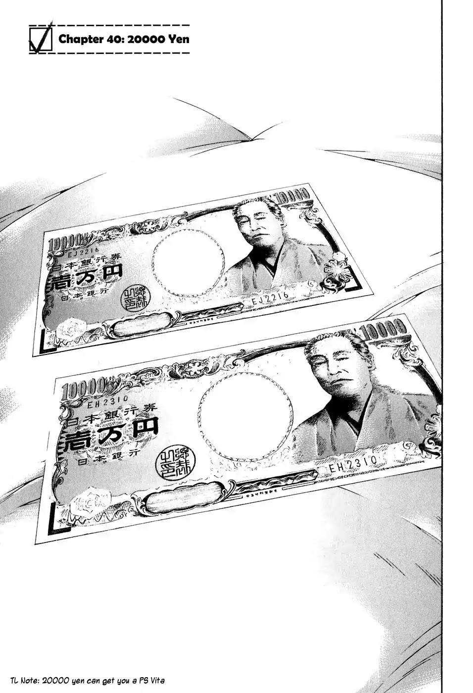 Katekin Chapter 40 page 1 - Chapter 40: 20000 Yen