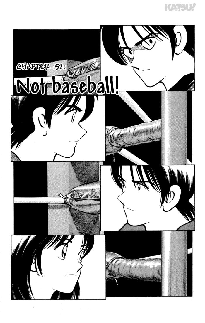 Katsu Chapter 152 page 1 - Chapter 152: Not Baseball!