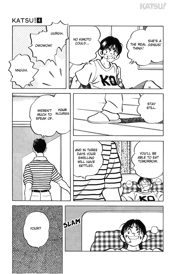 Katsu Chapter 34 page 17 - Chapter 34: He does have a powerfull punch