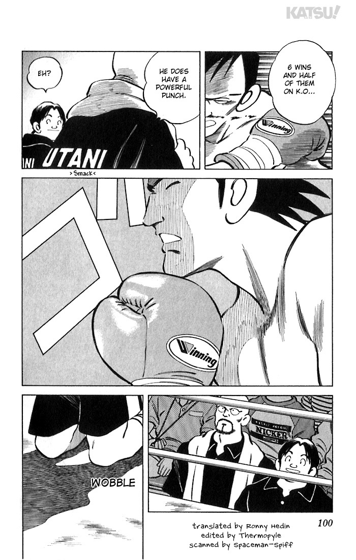 Katsu Chapter 34 page 4 - Chapter 34: He does have a powerfull punch
