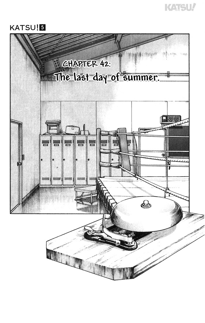Katsu Chapter 42 page 1 - Chapter 42: The last day of summer