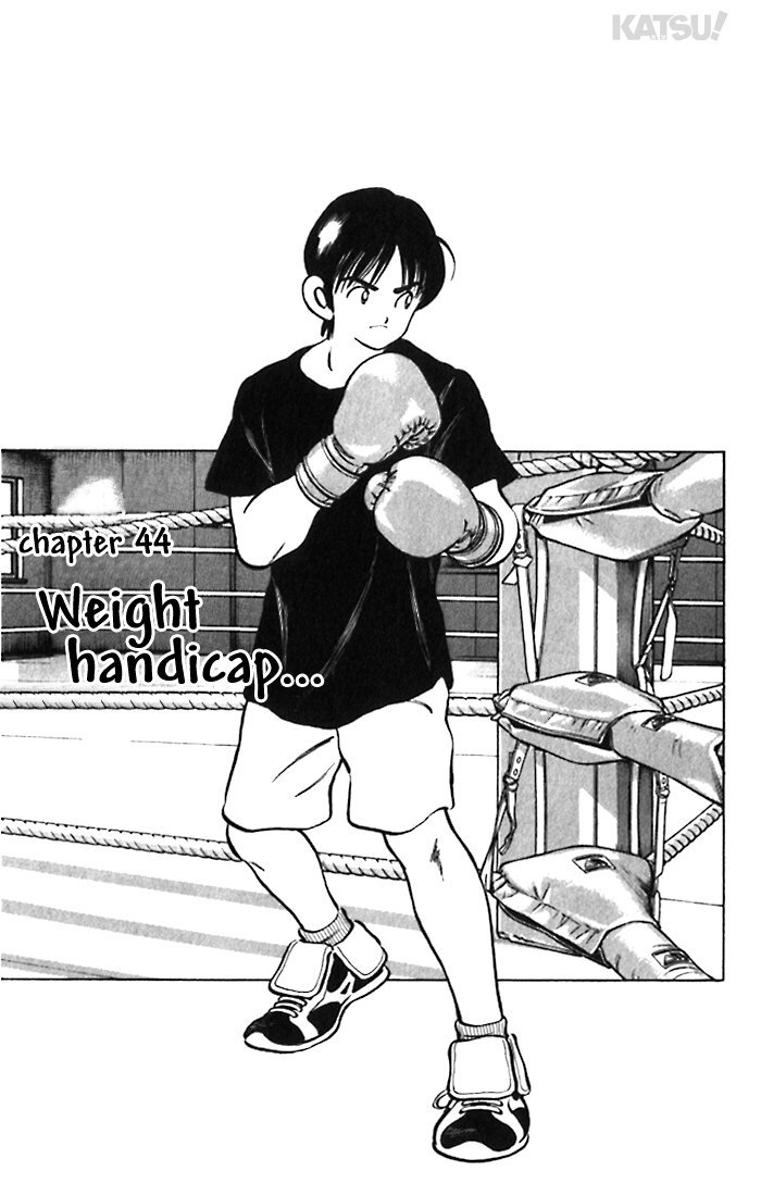Katsu Chapter 44 page 1 - Chapter 44: Weight Handicap