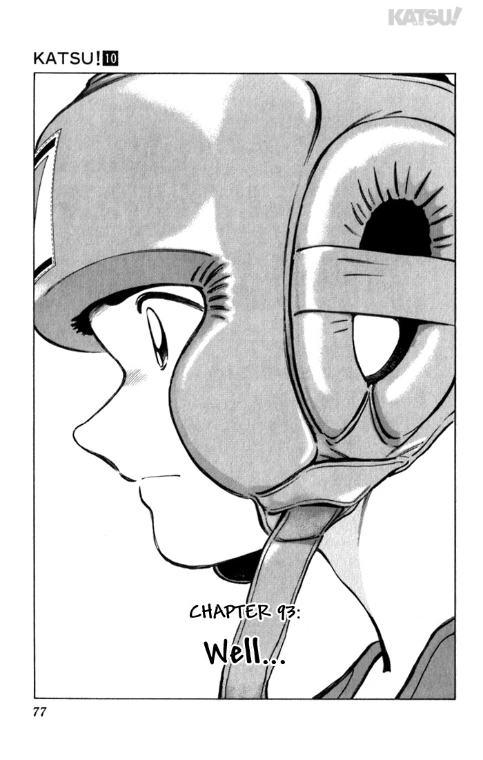 Katsu Chapter 93 page 1 - Chapter 93: Well...