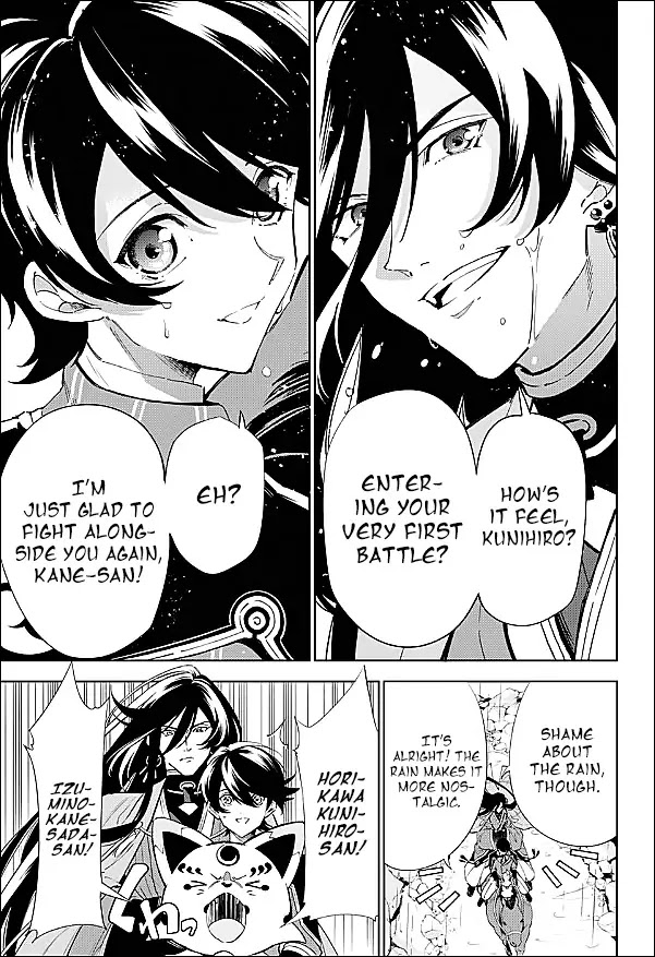 Katsugeki Touken Ranbu Chapter 1 page 5 - Chapter 1: Front Lines