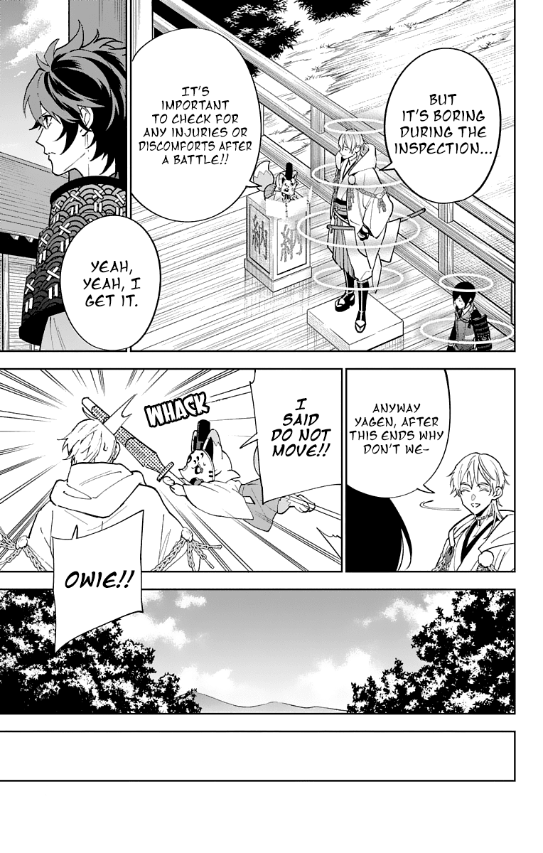 Katsugeki Touken Ranbu Chapter 10 page 17 - Chapter 10: The Citadel (Part 1)