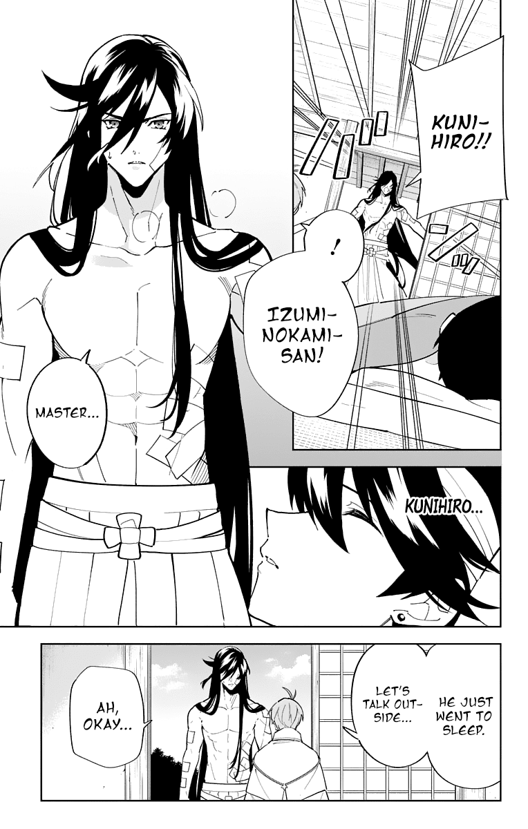 Katsugeki Touken Ranbu Chapter 10 page 19 - Chapter 10: The Citadel (Part 1)