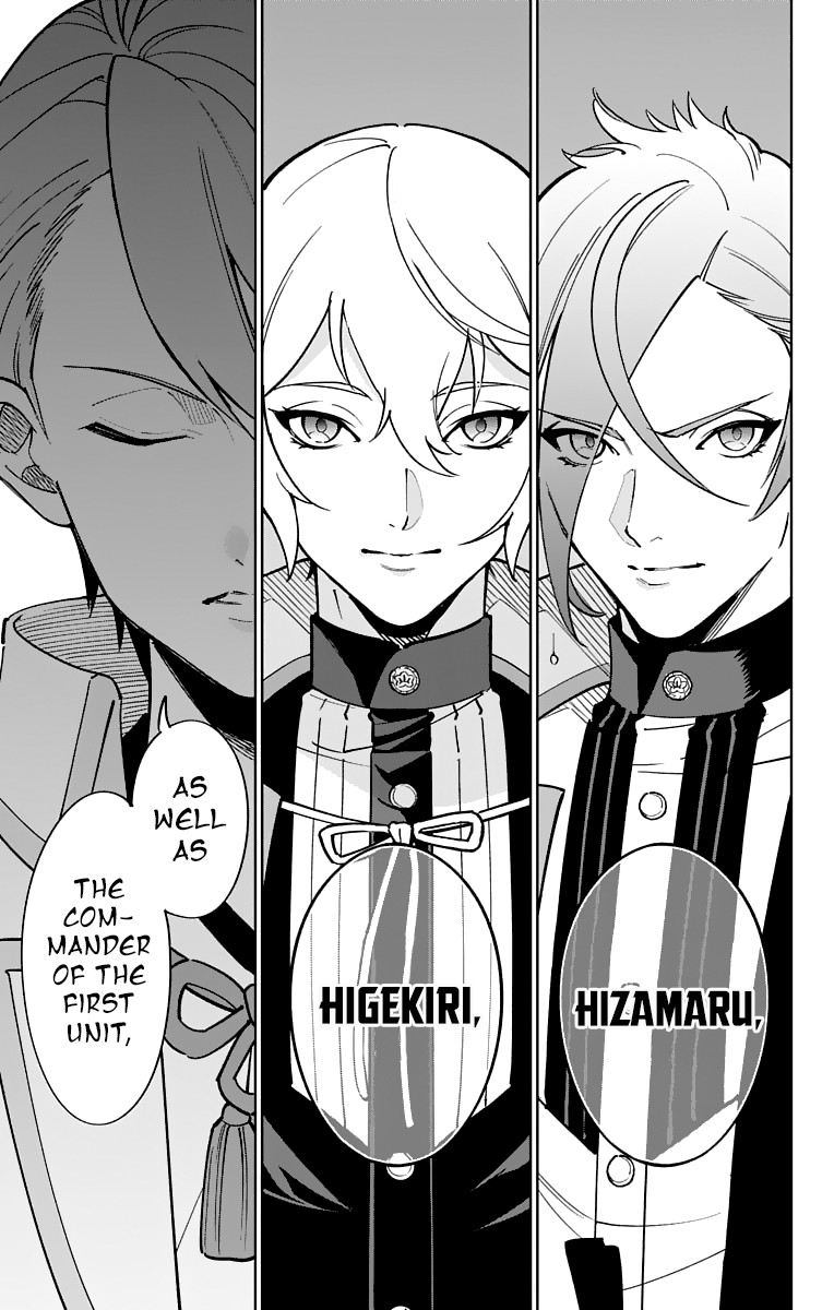 Katsugeki Touken Ranbu Chapter 11 page 32 - Chapter 11: The Citadel (Part 2)