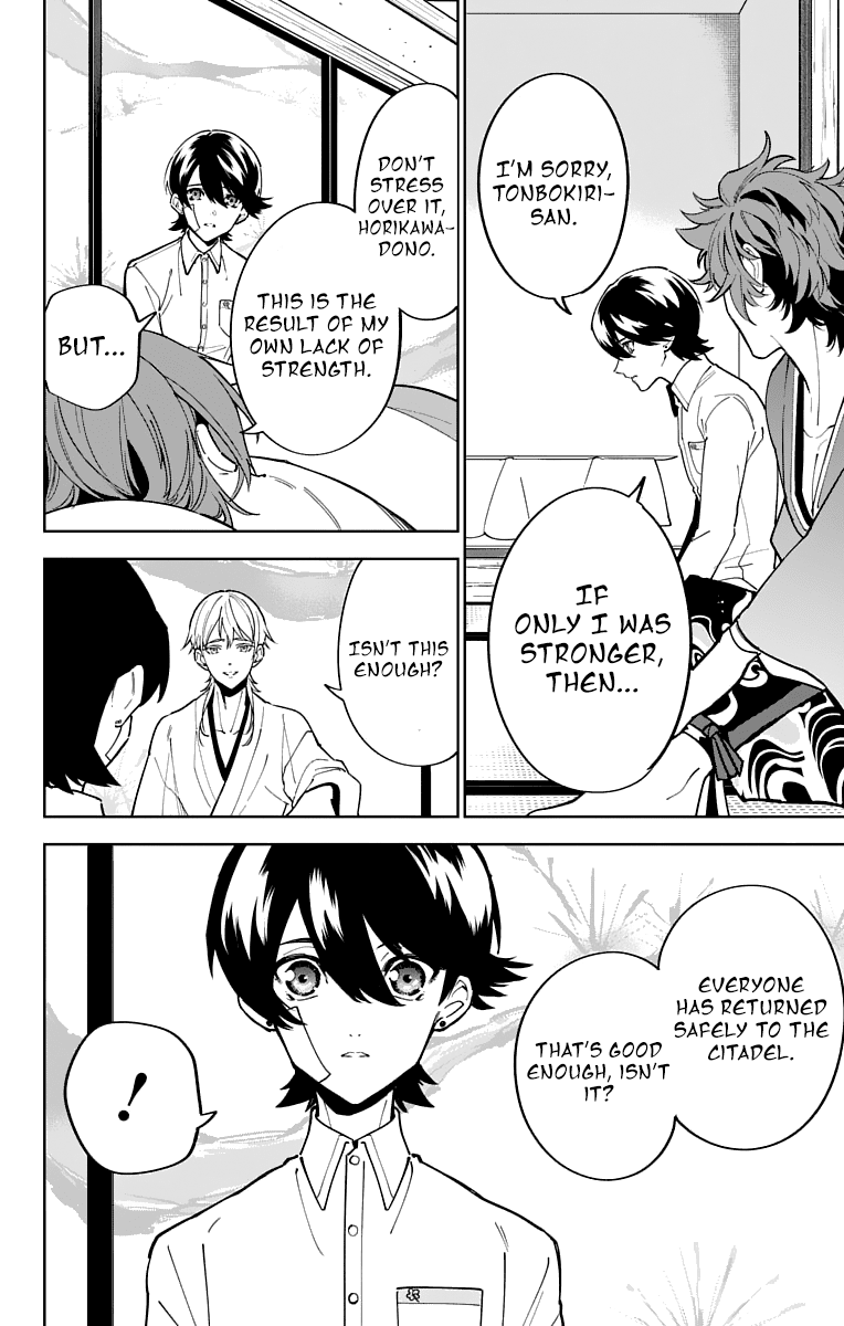 Katsugeki Touken Ranbu Chapter 11 page 8 - Chapter 11: The Citadel (Part 2)