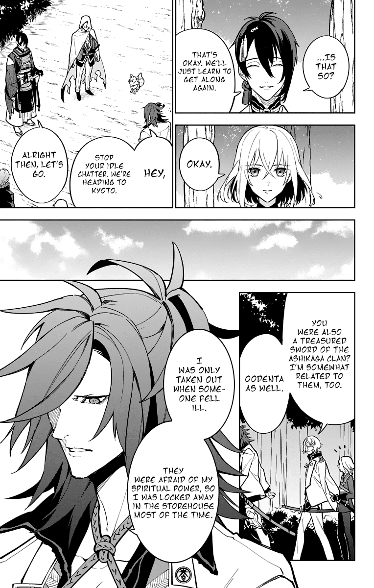 Katsugeki Touken Ranbu Chapter 12 page 9 - Chapter 12: The First Unit (Part 1)