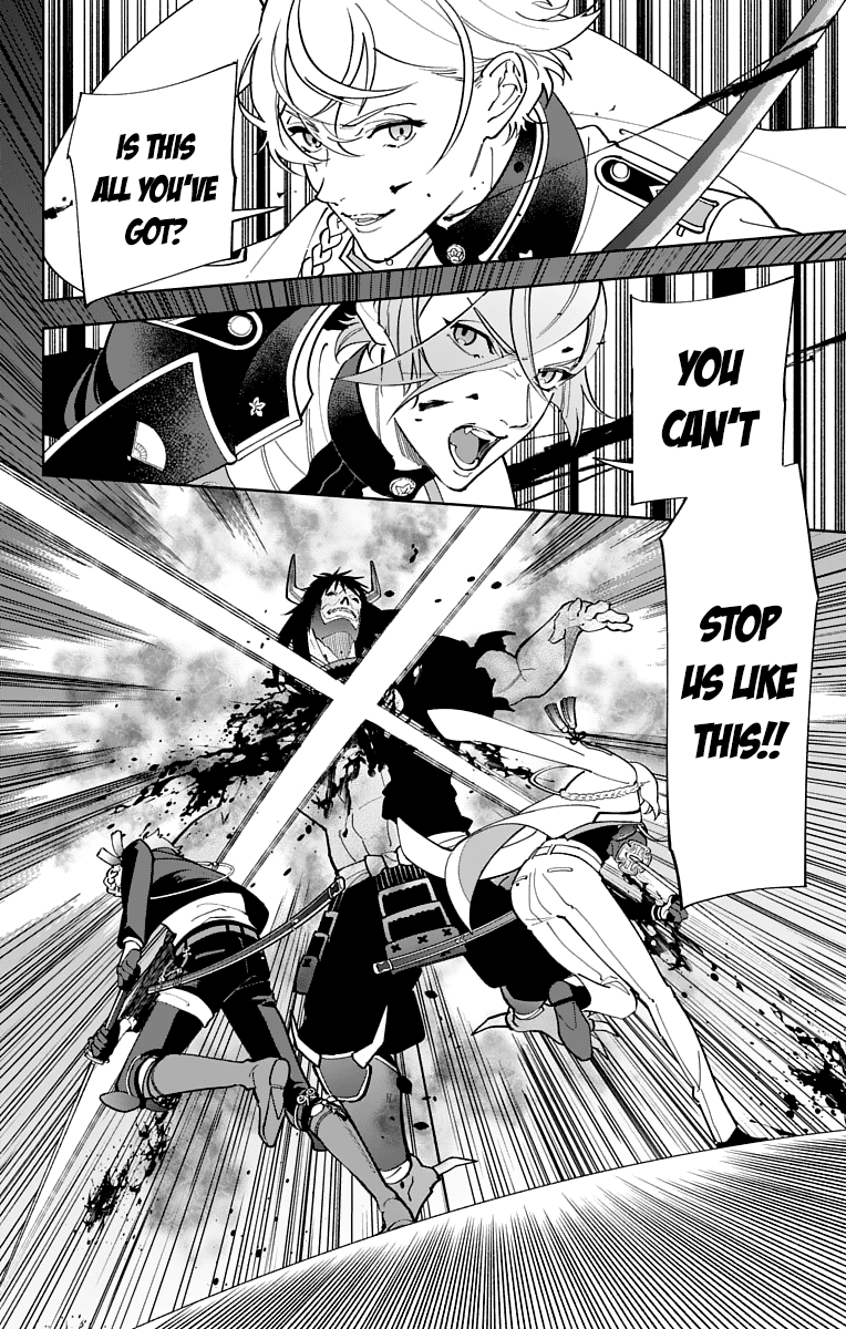 Katsugeki Touken Ranbu Chapter 13 page 19 - Chapter 13: The First Unit (Part 2)