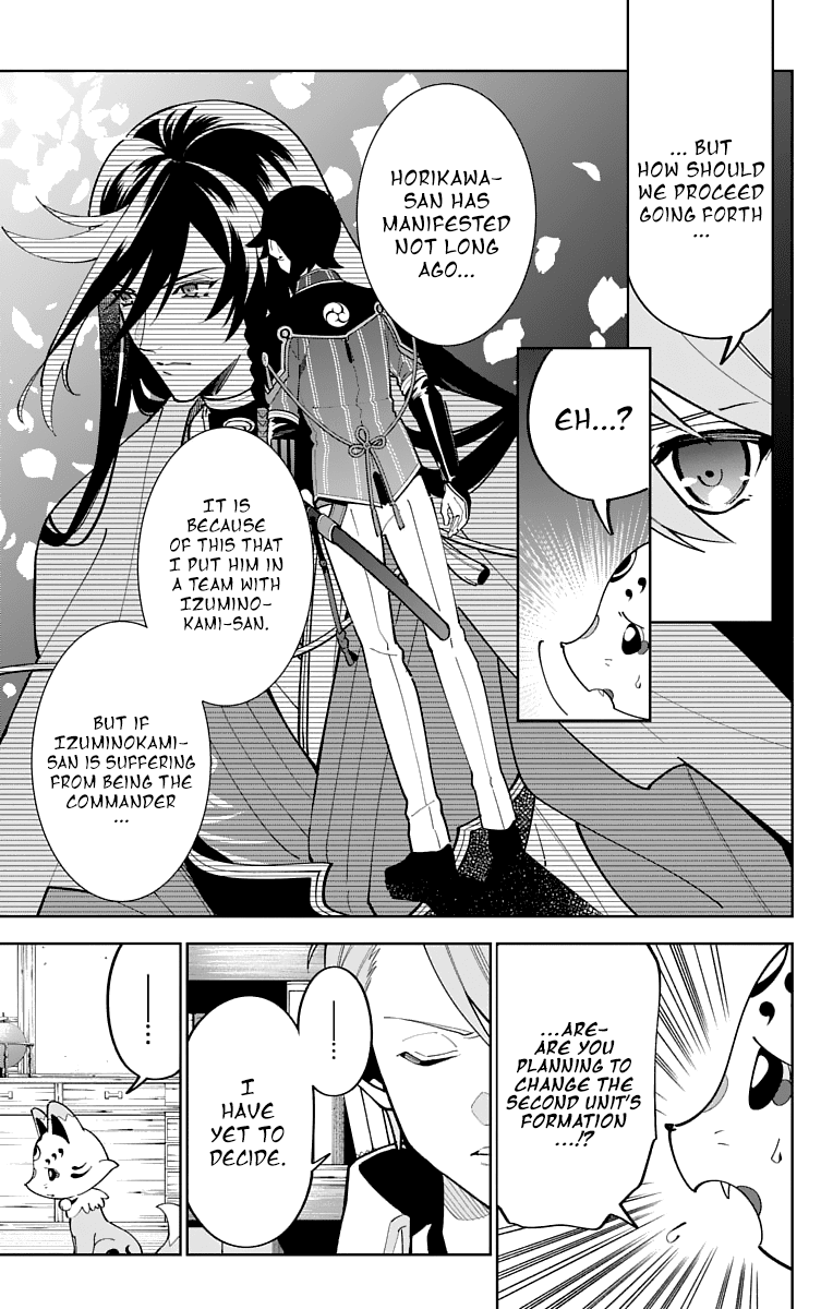Katsugeki Touken Ranbu Chapter 14 page 28 - Chapter 14: Protect History (Part 1)