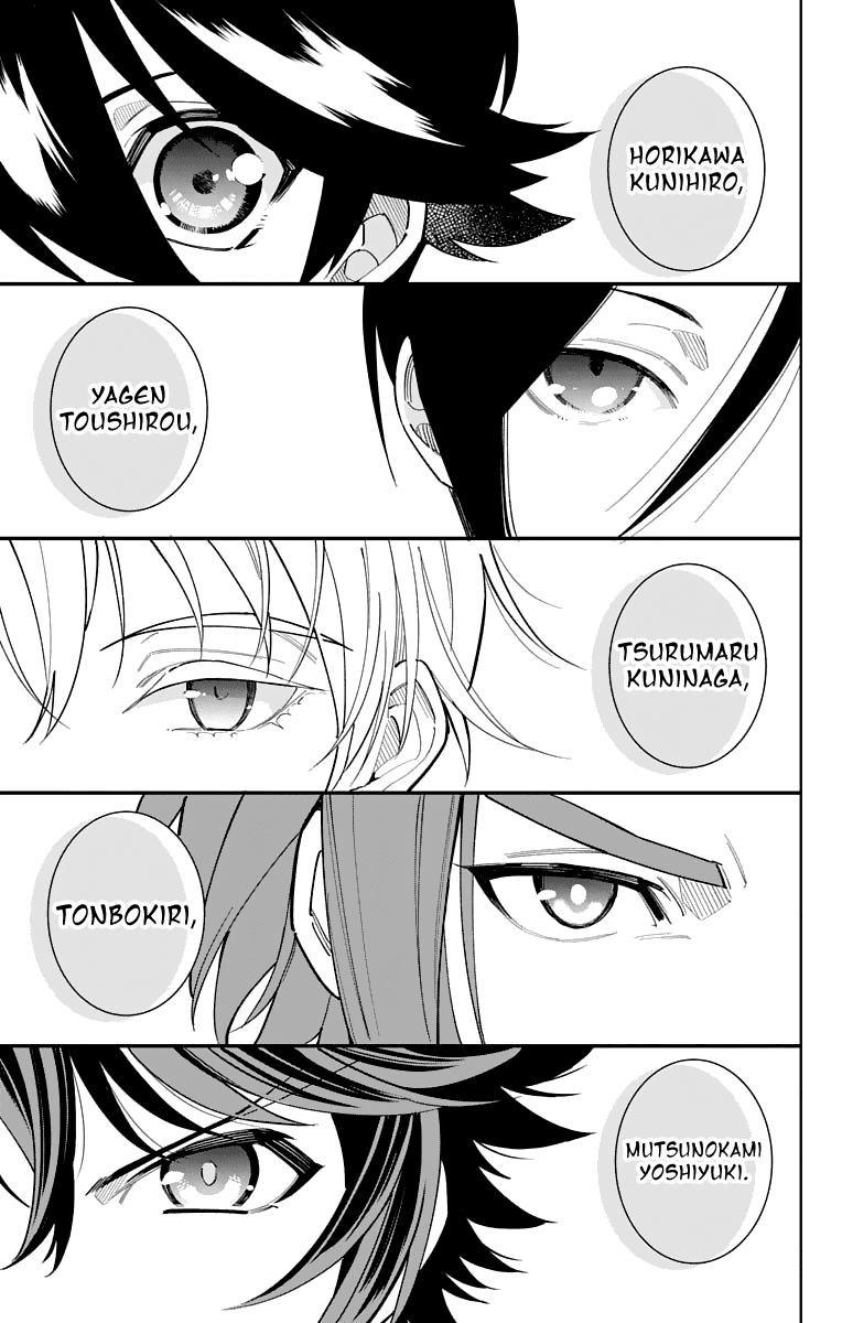 Katsugeki Touken Ranbu Chapter 15 page 35 - Chapter 15: Protect History (Part 2)