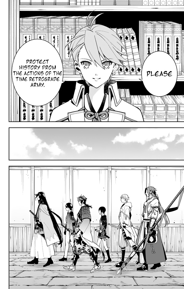 Katsugeki Touken Ranbu Chapter 15 page 36 - Chapter 15: Protect History (Part 2)
