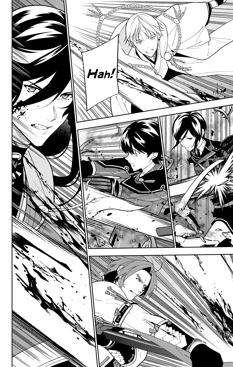 Katsugeki Touken Ranbu Chapter 17 page 22 - Chapter 17: Former Master (Part 2)