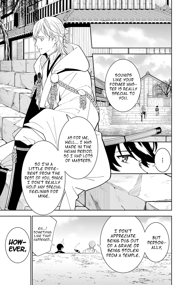 Katsugeki Touken Ranbu Chapter 18 page 13 - Chapter 18: Where Loyalty Leads (Part 1)
