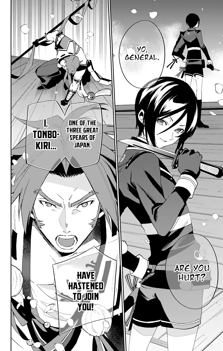 Katsugeki Touken Ranbu Chapter 2 page 10 - Chapter 2: Commanding Officer