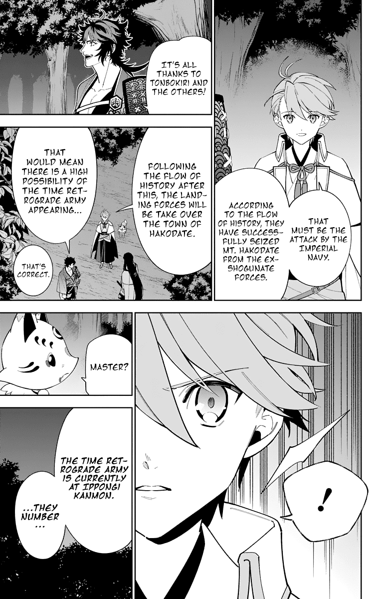 Katsugeki Touken Ranbu Chapter 22 page 11 - Chapter 22: The Battle of Hakodate (Part 2)