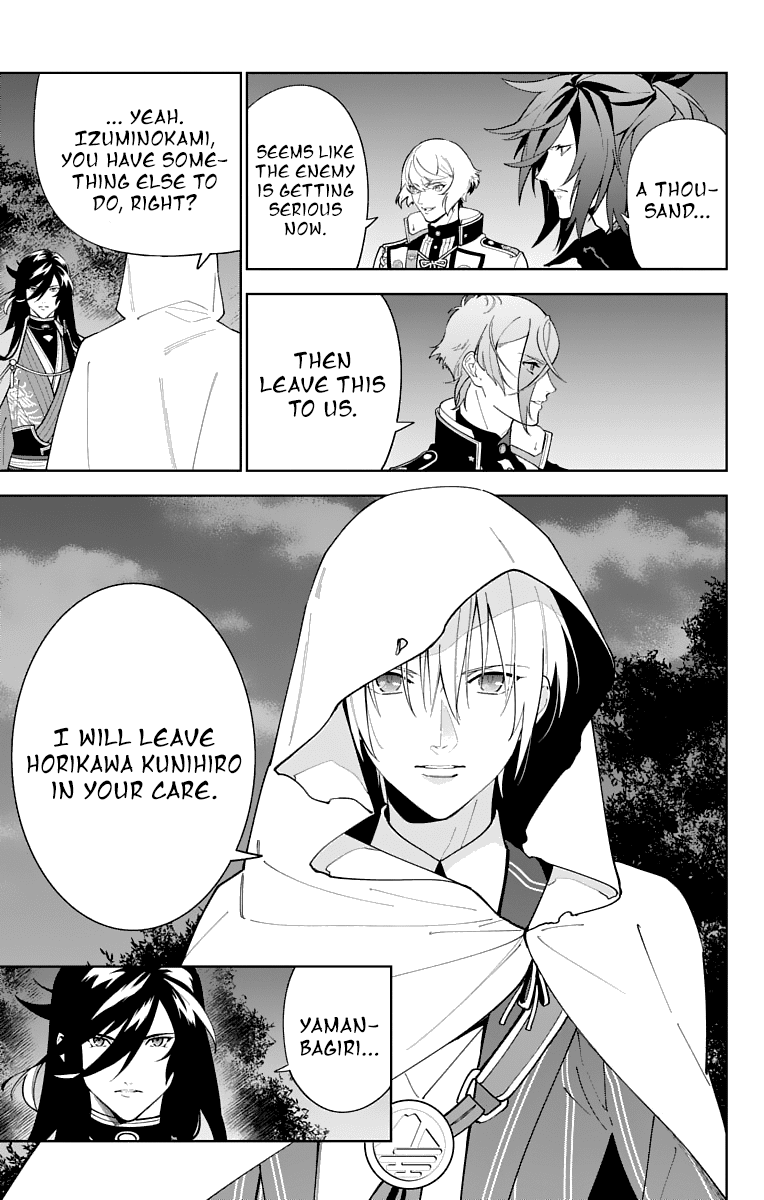 Katsugeki Touken Ranbu Chapter 22 page 20 - Chapter 22: The Battle of Hakodate (Part 2)