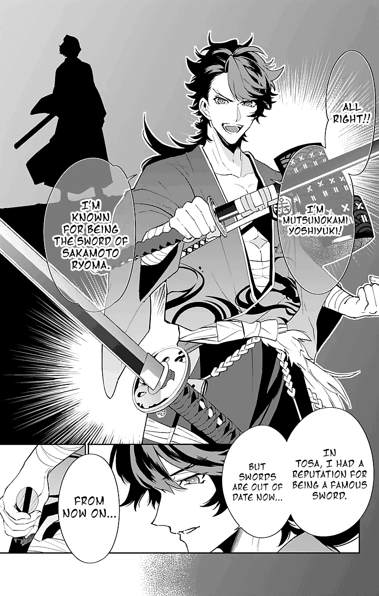 Katsugeki Touken Ranbu Chapter 3 page 11 - Chapter 3: Command Officer (Part 2)