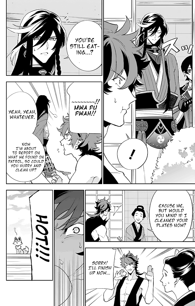Katsugeki Touken Ranbu Chapter 3 page 4 - Chapter 3: Command Officer (Part 2)