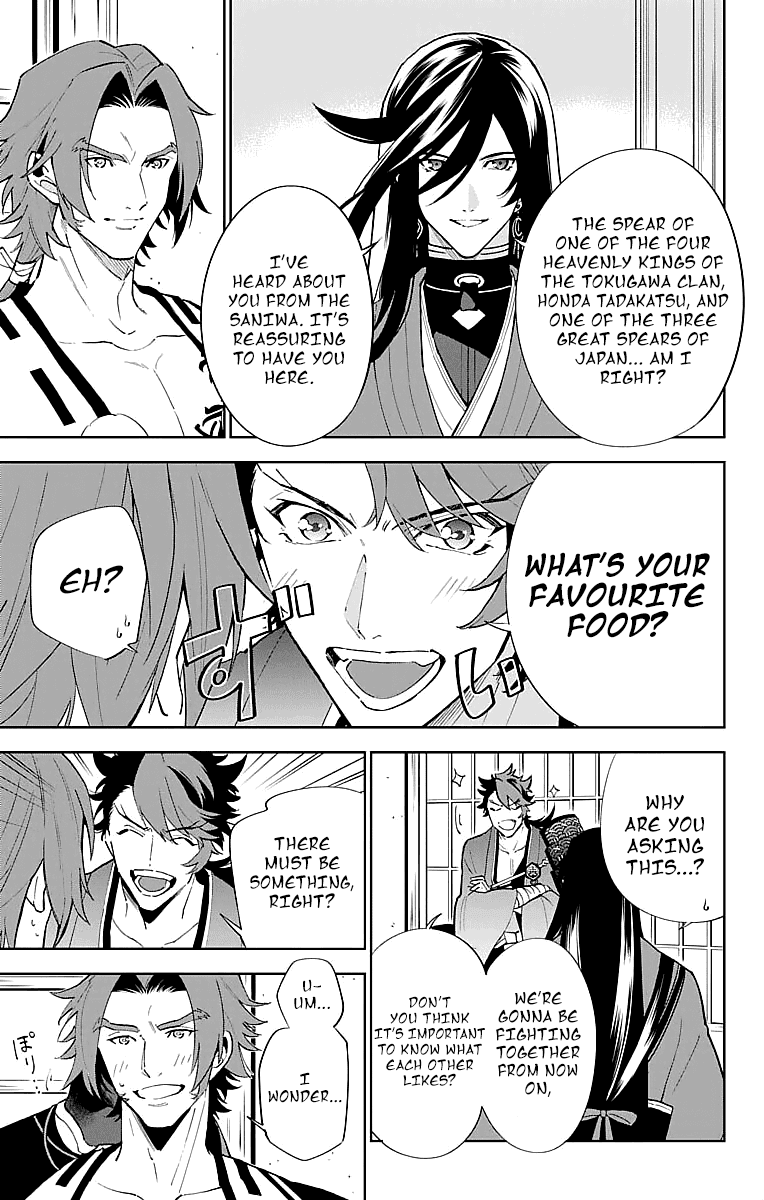 Katsugeki Touken Ranbu Chapter 3 page 9 - Chapter 3: Command Officer (Part 2)