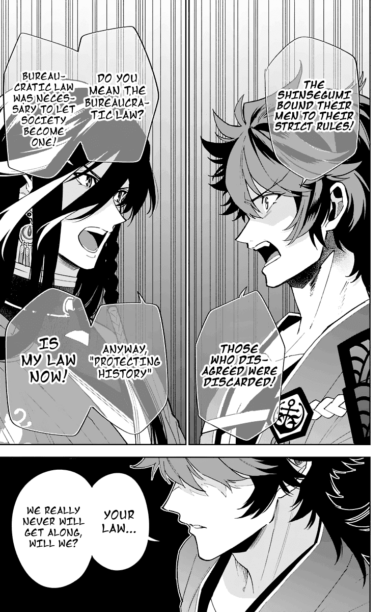 Katsugeki Touken Ranbu Chapter 4 page 19 - Chapter 4: Master's Orders (Part 1)