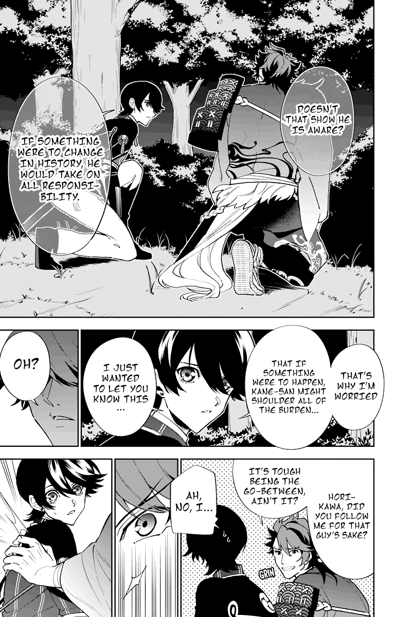 Katsugeki Touken Ranbu Chapter 4 page 32 - Chapter 4: Master's Orders (Part 1)