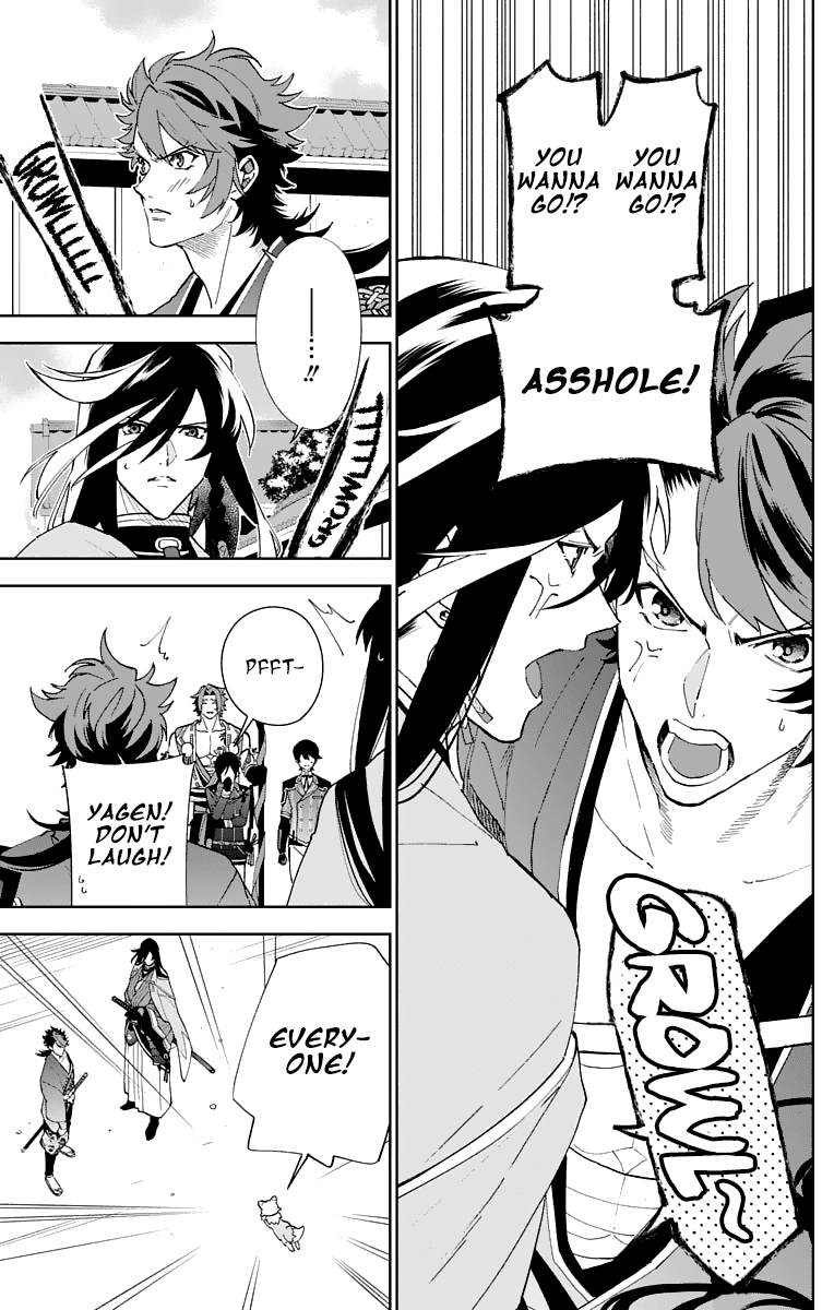 Katsugeki Touken Ranbu Chapter 5 page 35 - Chapter 5: Master's Orders (Part 2)