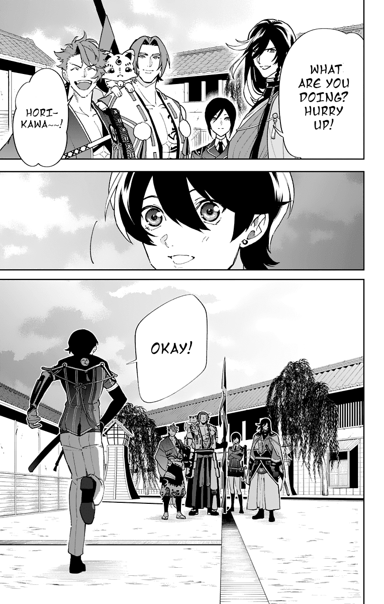 Katsugeki Touken Ranbu Chapter 5 page 39 - Chapter 5: Master's Orders (Part 2)