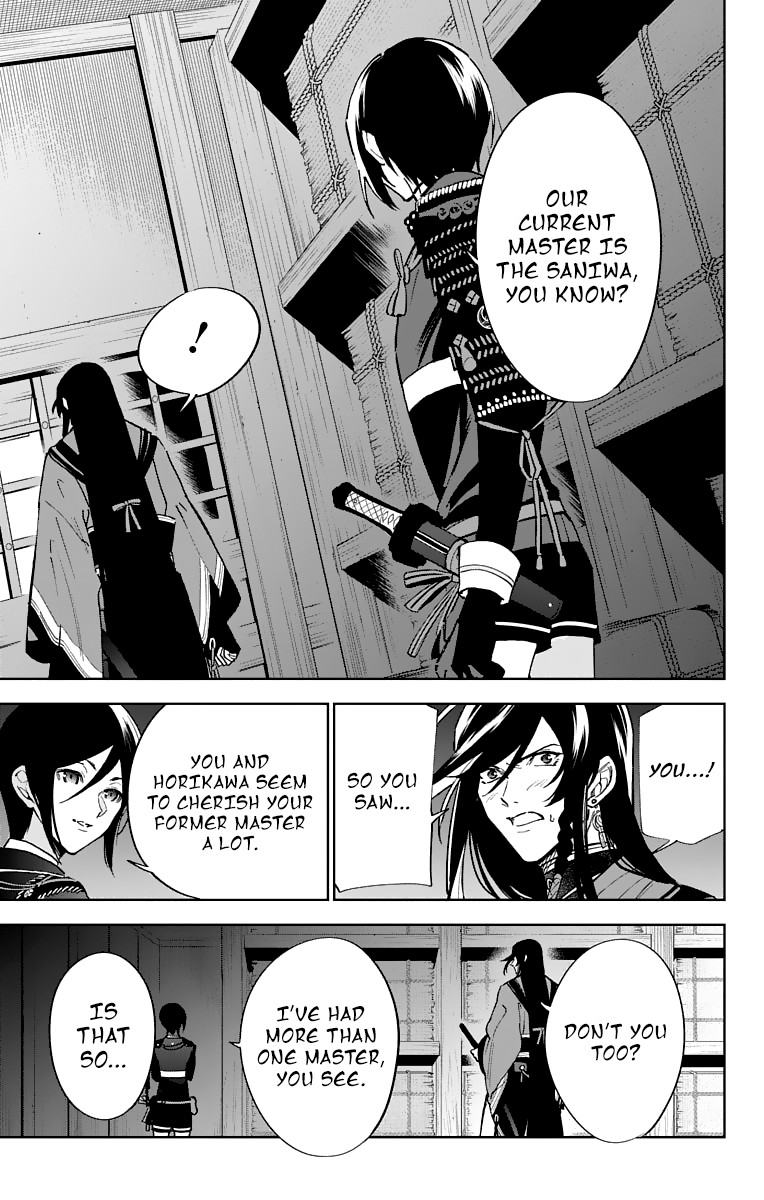 Katsugeki Touken Ranbu Chapter 6 page 21 - Chapter 6: What I Wanted to Protect (1)