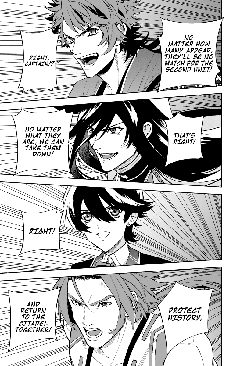Katsugeki Touken Ranbu Chapter 6 page 31 - Chapter 6: What I Wanted to Protect (1)