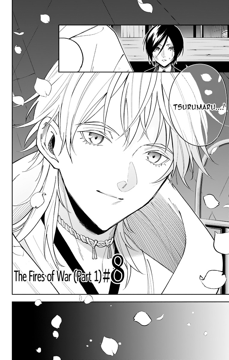 Katsugeki Touken Ranbu Chapter 8 page 2 - Chapter 8: The Fires of War (1)