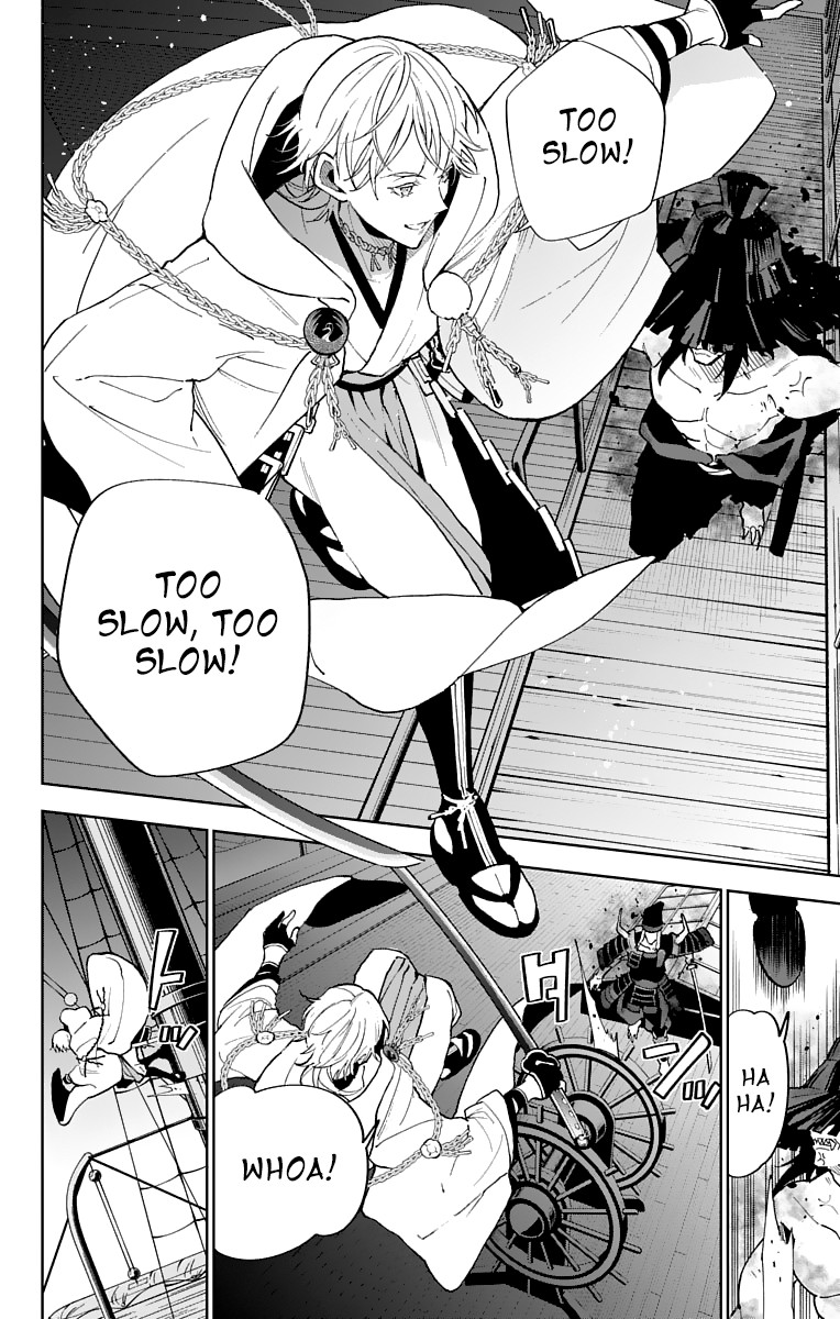 Katsugeki Touken Ranbu Chapter 8 page 4 - Chapter 8: The Fires of War (1)