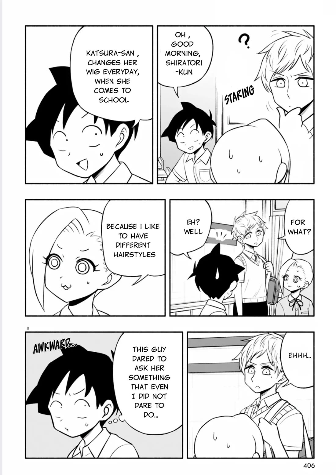Katsura's Wig of the Day Chapter 16 page 10 - Chapter 16: Asymmetrical