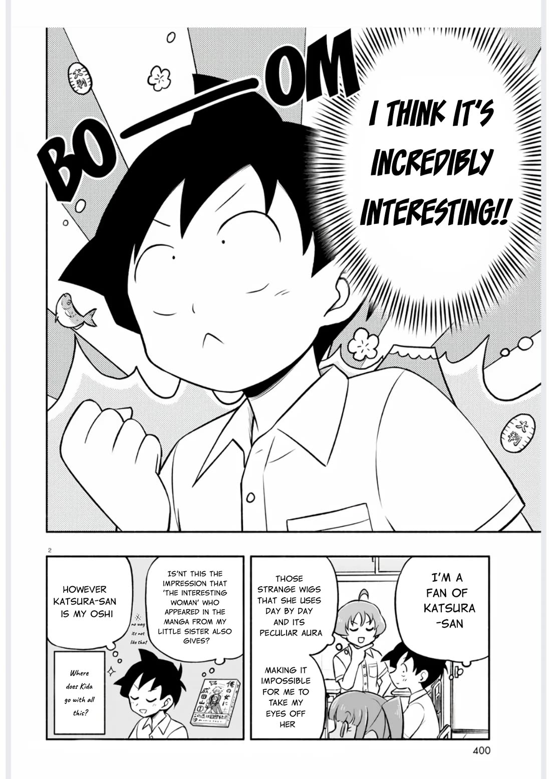 Katsura's Wig of the Day Chapter 16 page 4 - Chapter 16: Asymmetrical