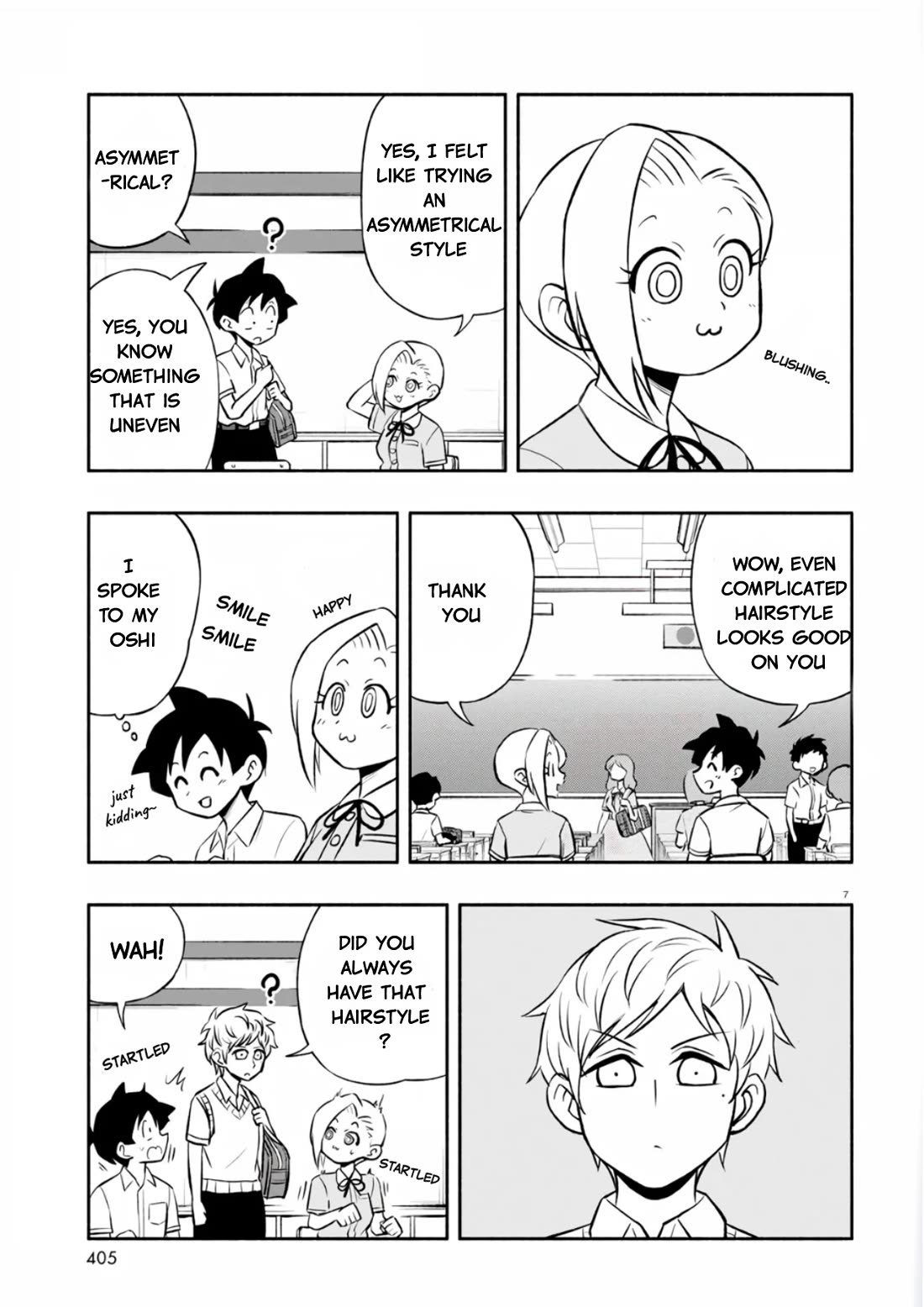 Katsura's Wig of the Day Chapter 16 page 9 - Chapter 16: Asymmetrical