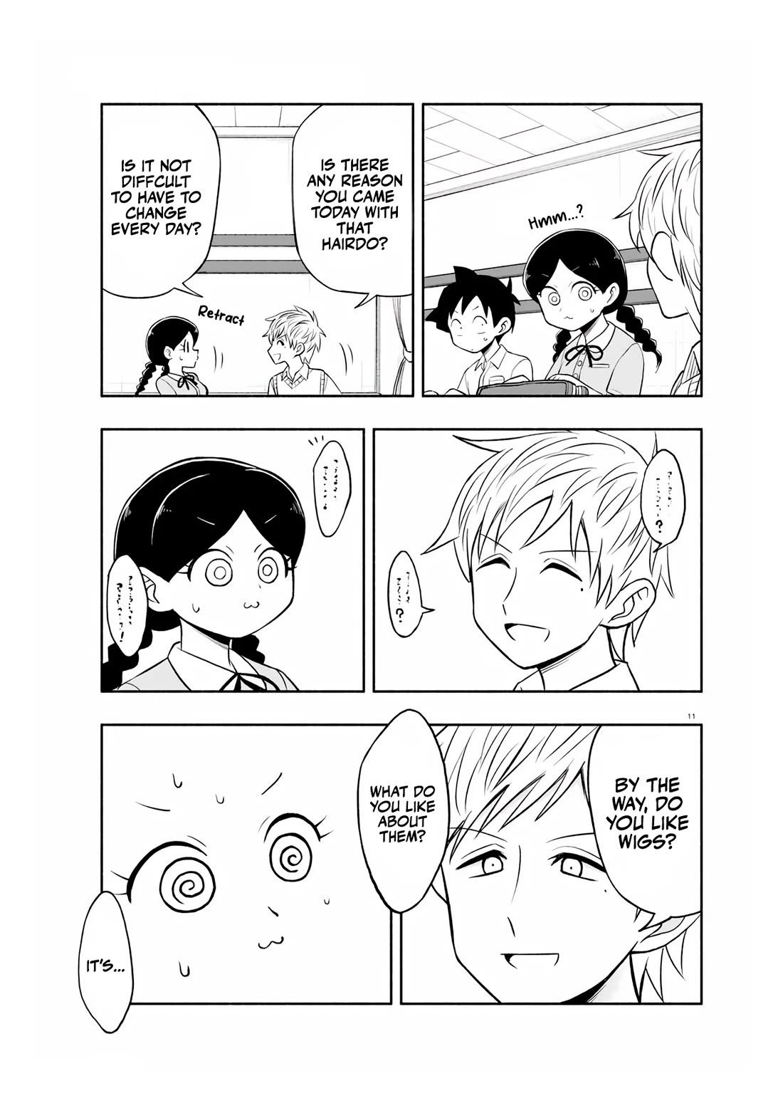 Katsura's Wig of the Day Chapter 17 page 12 - Chapter 17: Braids